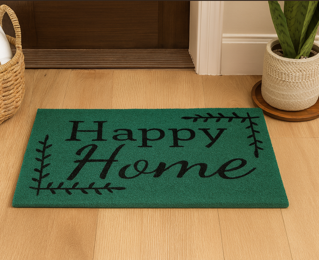 "Happy Home" Doormat