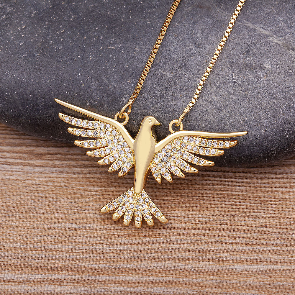 Gold Free Bird Necklace