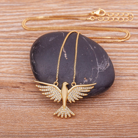 Gold Free Bird Necklace