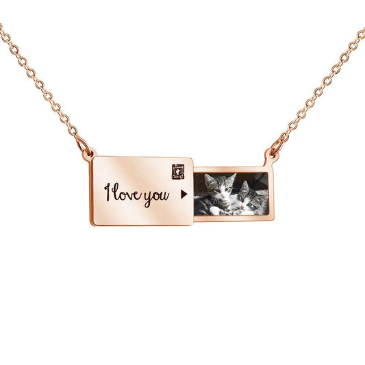 Photo Locket Keepsake Necklace