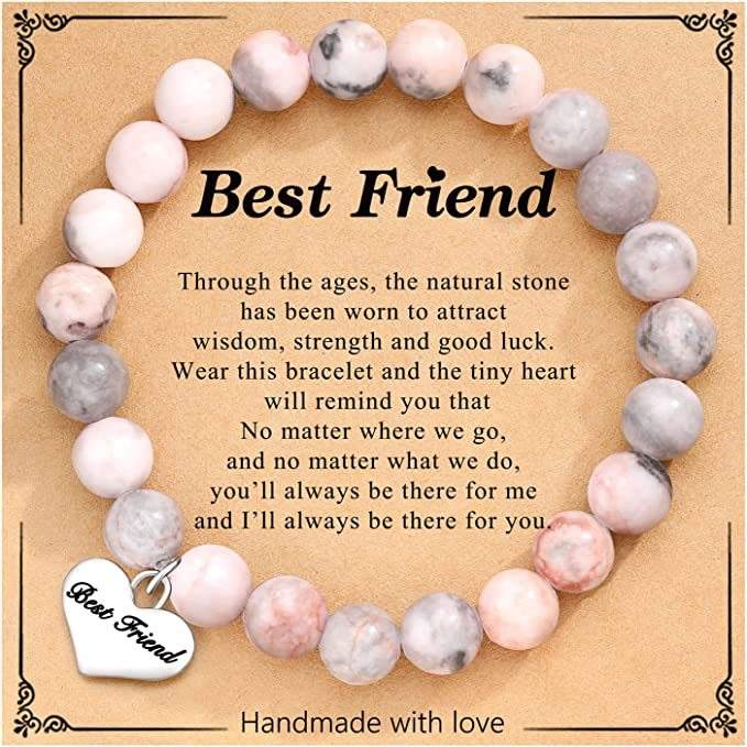 Bestie Heartstone Friendship Bracelet