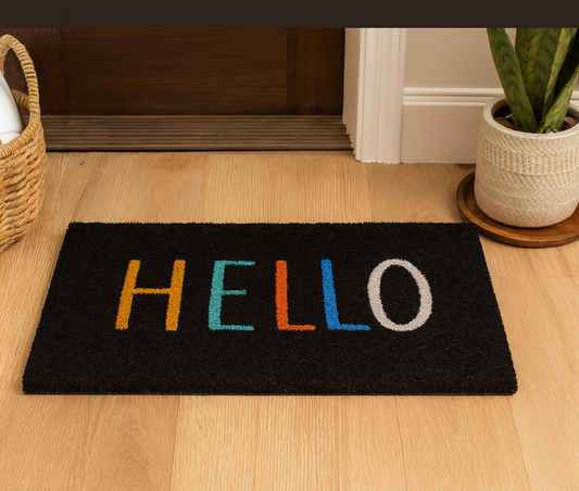 "Hello" Doormat