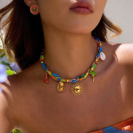 Boho Charm Necklace