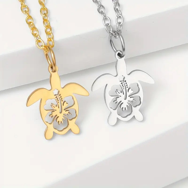 Beach Turtle Necklace