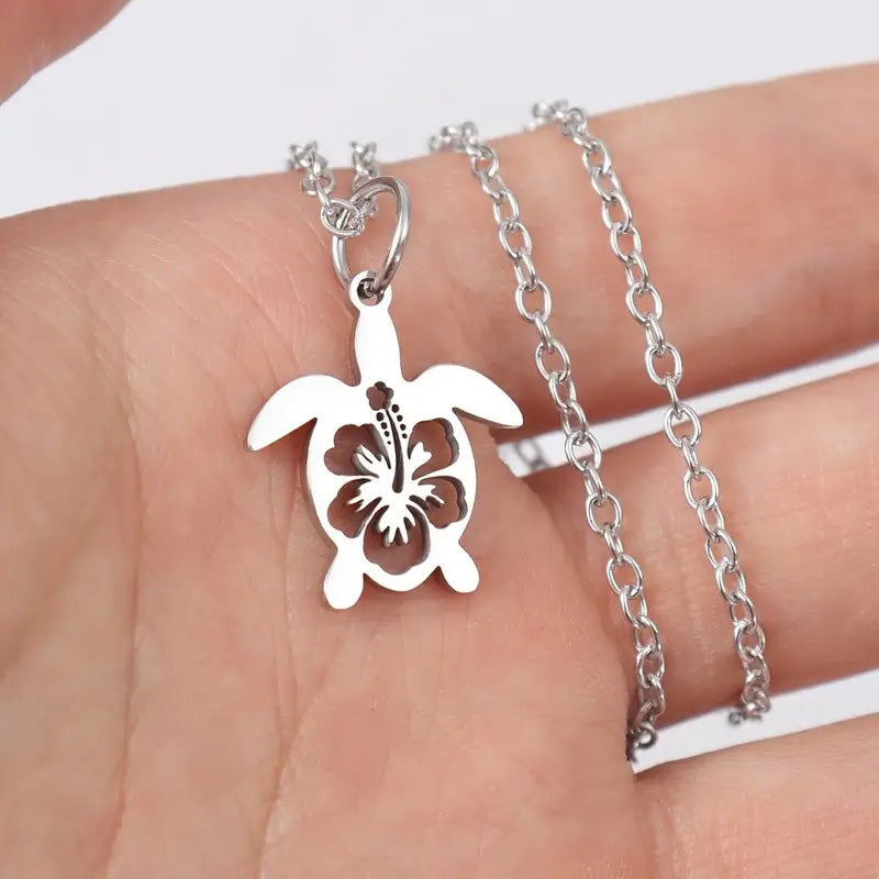 Beach Turtle Necklace