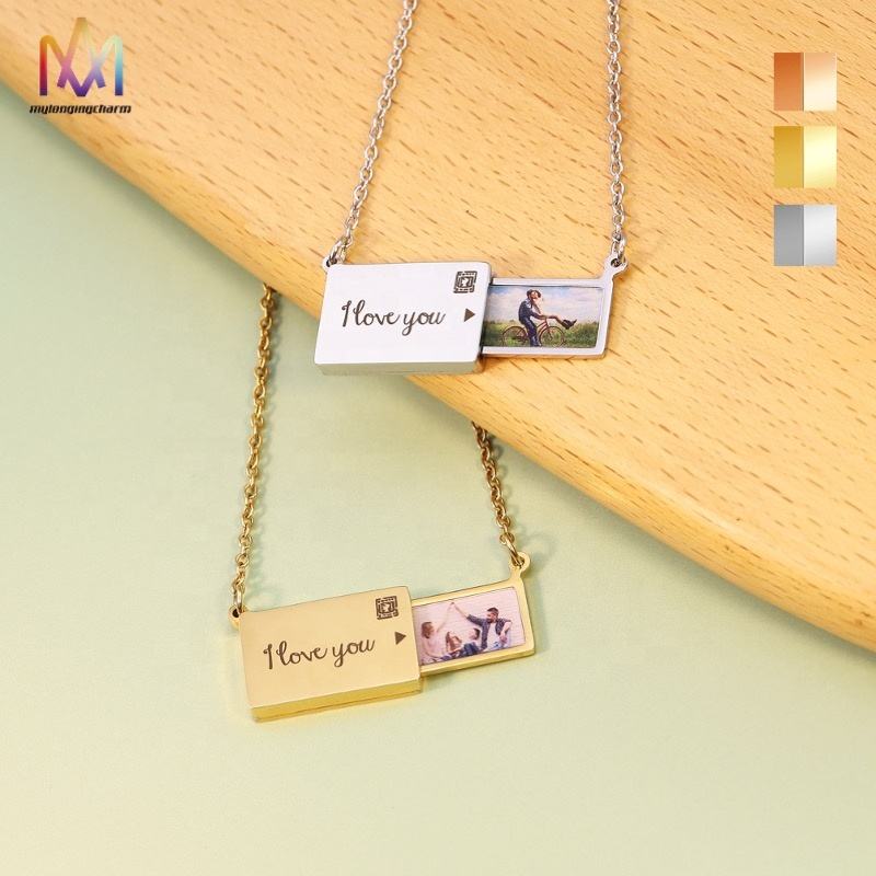 Photo Locket Keepsake Necklace