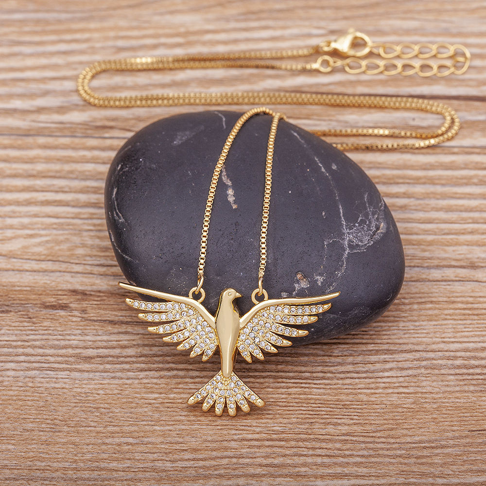 Gold Free Bird Necklace
