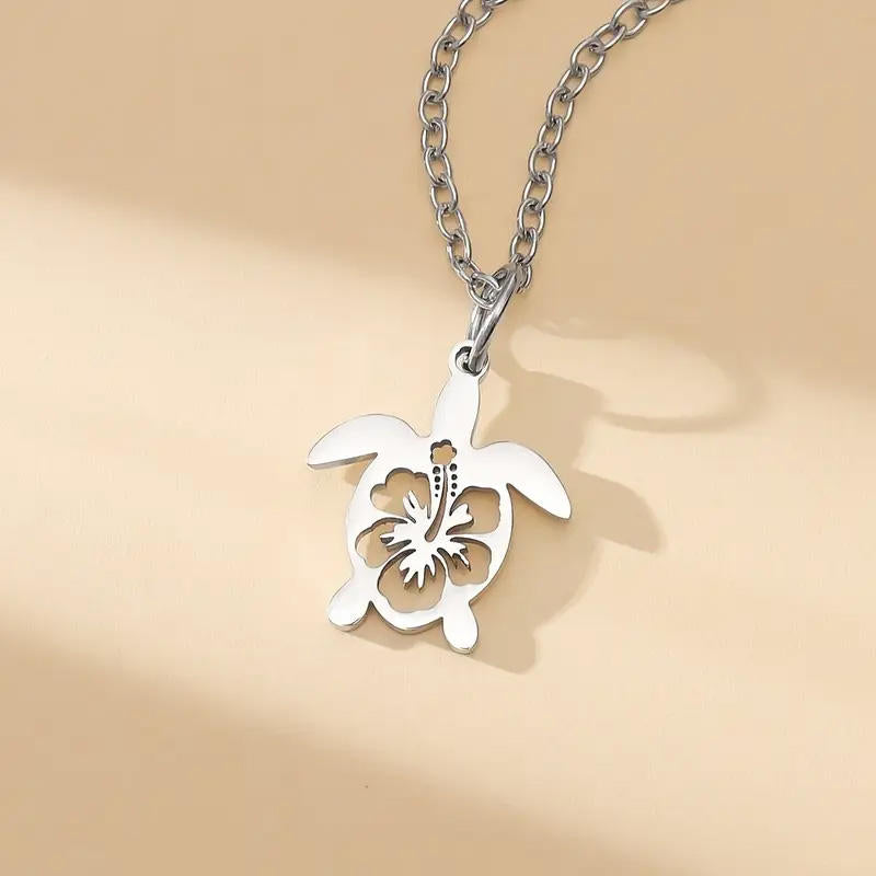 Beach Turtle Necklace