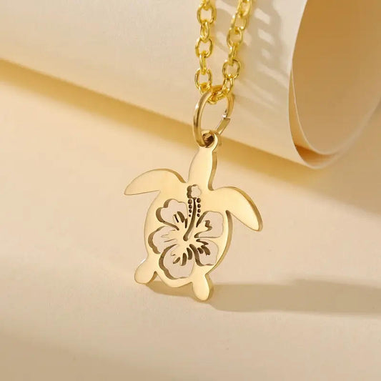 Beach Turtle Necklace
